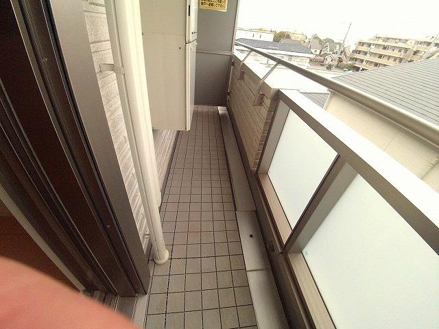 明石市小久保６丁目の賃貸マンションのバルコニー