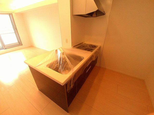 明石市小久保６丁目の賃貸マンションのキッチン