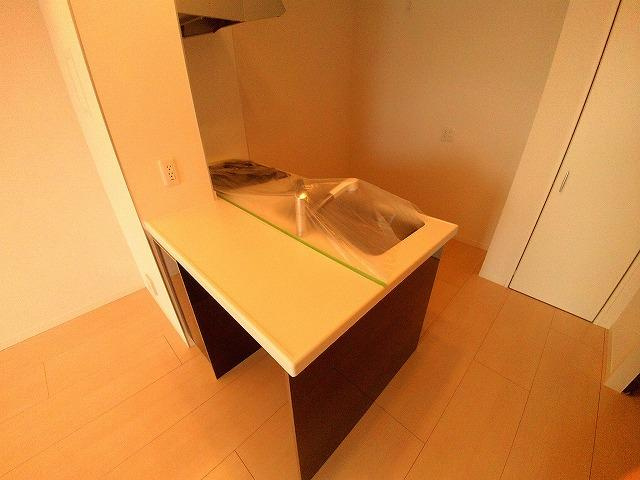 明石市小久保６丁目の賃貸マンションのキッチン