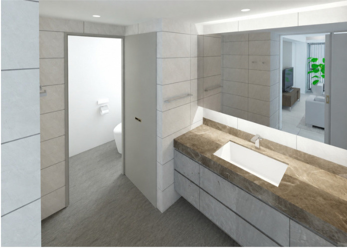 SHUNKI上本町の洗面所|SHUNKI上本町　洗面脱衣所