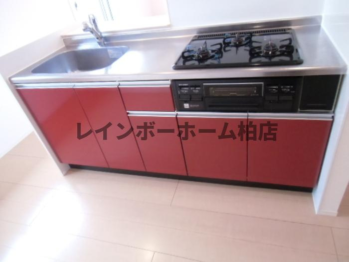仲介手数料（賃料の1.10ヵ月）の50％OFF対象物件！のキッチン|きれいなキッチンです