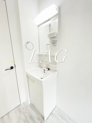 【洗面所】 | エーハイム栗原 | 洗面台です。