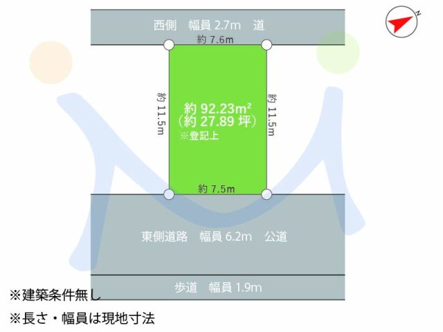 新潟市中央区古町通13番町の区画図