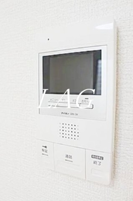 【セキュリティ】 | グランシャレー堀切菖蒲園Ⅱ | モニター付きインターホンです。