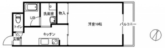クレールIWAIの間取り