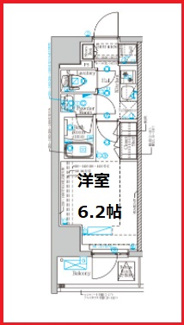 【間取り】 | ディップス亀有駅前