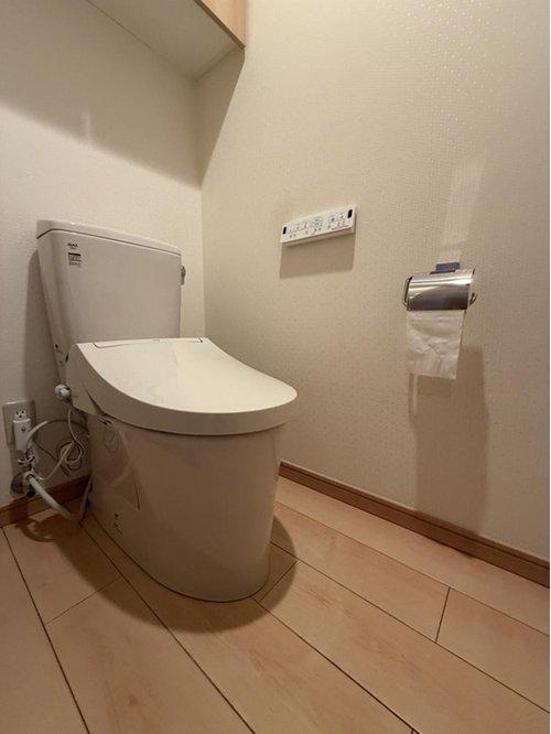 芝浦アイランドケープタワーのトイレ|落ち着いたトイレです