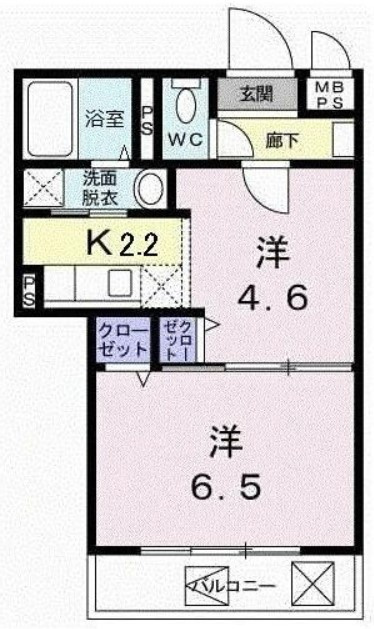 エバーグリーンアベニューの間取り