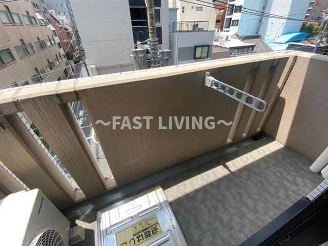 ブレシア銀座イーストのバルコニー