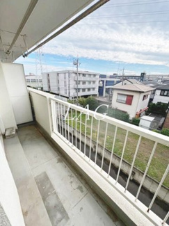 【バルコニー】 | 越谷団地 | バルコニーです。
