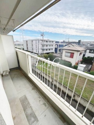 【バルコニー】 | 越谷団地 | バルコニーです。
