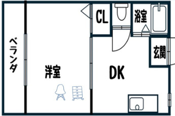 【間取り】 | マンション太平6号館