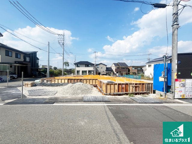 明石市大久保町松陰山手　第1期　新築一戸建ての外観|現在建築中！落ち着いた街並みで新生活を始めることが出来そう！周辺の物件も併せてご紹介させて頂きます！