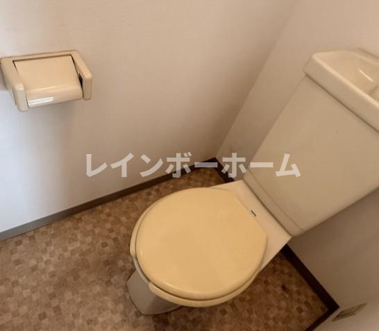 政和ビル【仲介手数料：50％OFF】対象物件！のトイレ|コンパクトで使いやすいトイレです