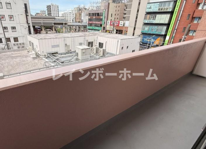 政和ビル【仲介手数料：50％OFF】対象物件！のバルコニー|陽当たり良好なバルコニーです