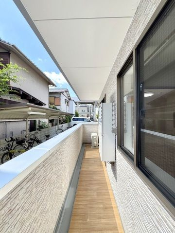 Sirius Gardenのバルコニー