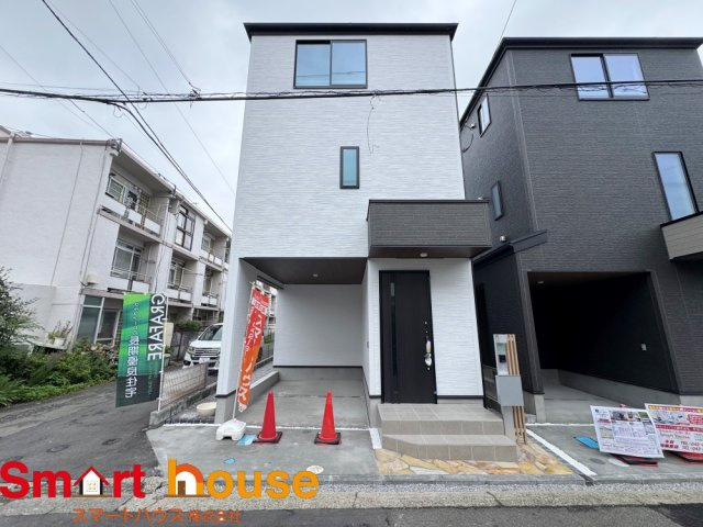 座間市相模が丘　新築2棟の外観|1号棟外観