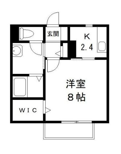 エントピア　Cの間取り