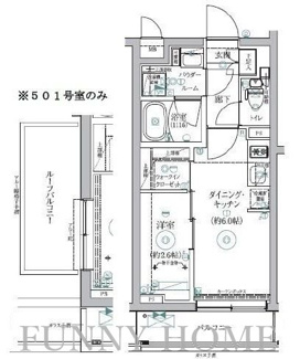 【間取り】 | RELUXIA三軒茶屋