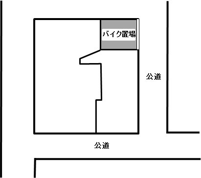 コーポ高木　バイク置場のその他