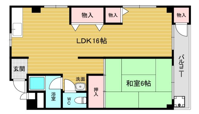 【間取り】 | スカイハイツ