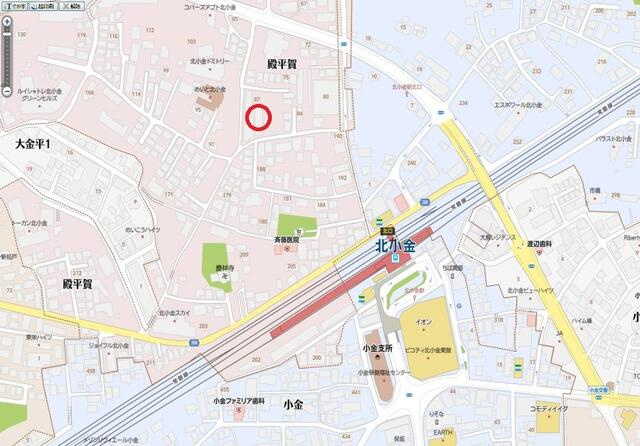 PLUSEED　殿平賀の地図
