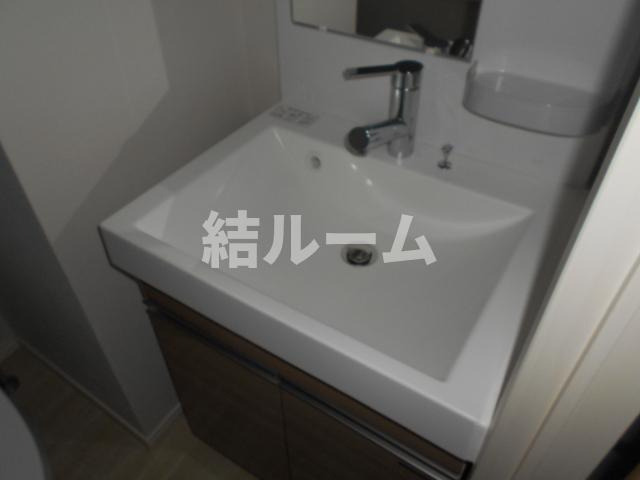川口市西川口１丁目の賃貸マンションの洗面所