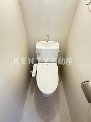 【トイレ】 | 花こう第２ビル | 落ち着いた色調のトイレです