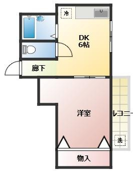 【間取り】 | 花こう第２ビル