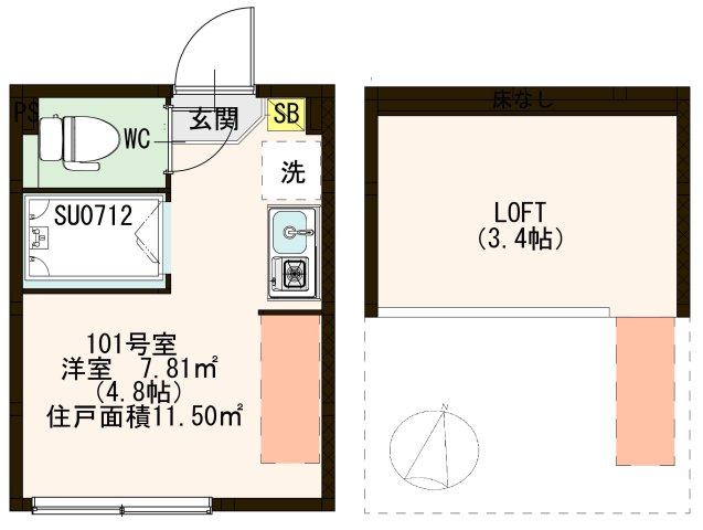 【間取り】 | ハーモニーテラス南小岩Ⅷ