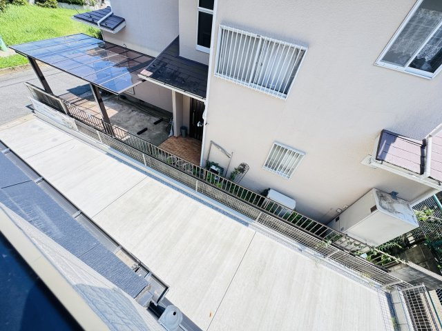 我孫子市並木９丁目新築戸建【並木小学校：5分】の展望|バルコニーより南側眺望