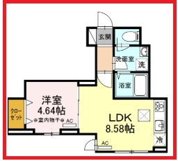 【間取り】 | ラ　フルール
