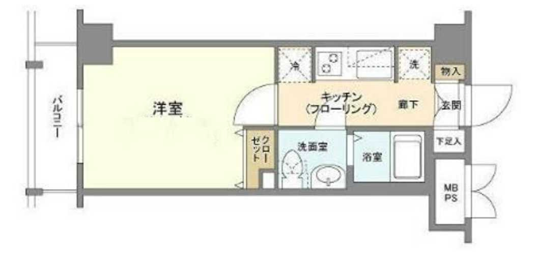 ステージファースト三軒茶屋アジールコート　宅配型トランクルーム　分譲賃貸　礼金0の間取り