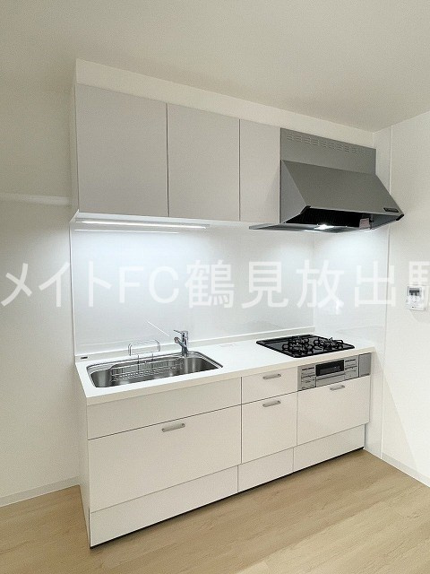 東大阪市稲田新町２丁目の賃貸マンションのキッチン