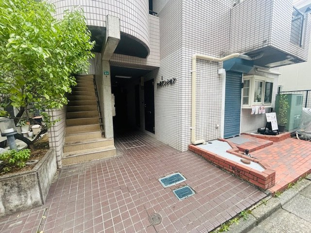 扶桑マンションのエントランス