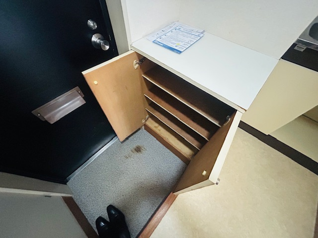 扶桑マンションの玄関