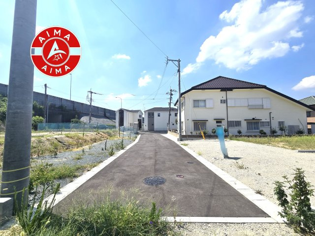 大野城市大城4丁目第5-2棟（4号棟）の外観|前面道路含む現地の写真です。