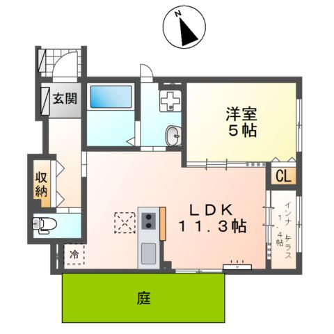 リアン・ソレイユの間取り