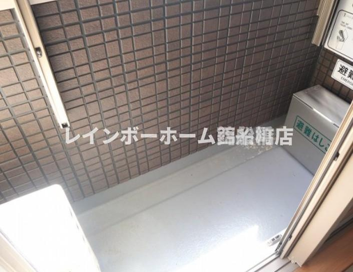 マザーユニックス船橋本町のバルコニー