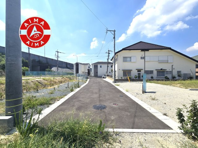 大野城市大城4丁目第5-2棟（5号棟）の外観|前面道路含む現地の写真です。