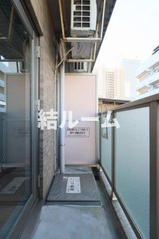 豊島区東池袋２丁目の賃貸マンションのバルコニー