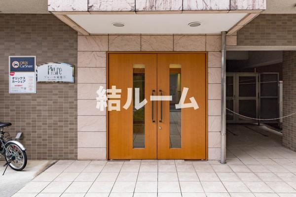 豊島区東池袋２丁目の賃貸マンションのエントランス