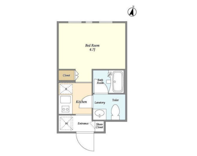 【間取り】 | THE RESIDENCE DDI NERIMA