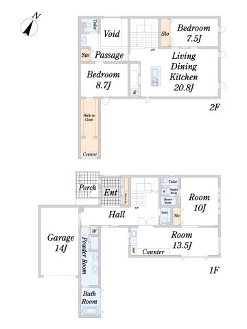【間取り】 | 伊東市富戸 新築戸建