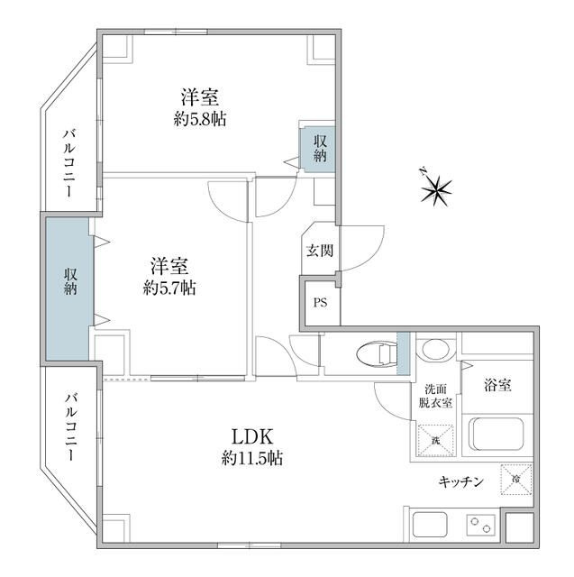 Dreamia上野御徒町の間取り