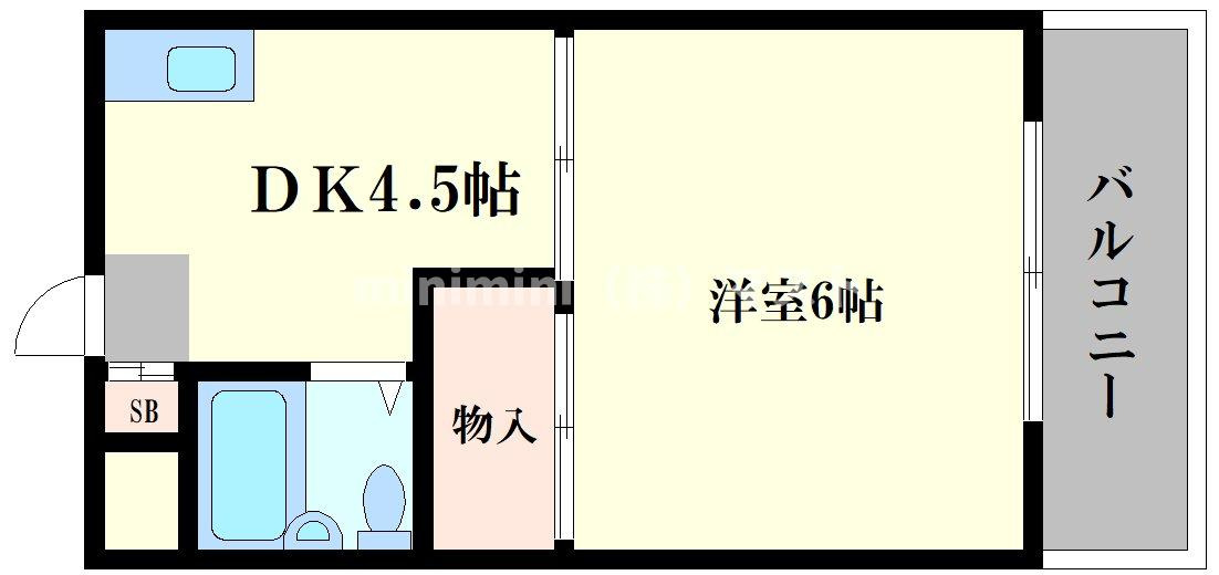 ラパンジール大国Ⅲの間取り
