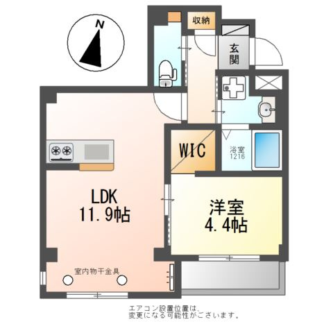 charme・toit（シャルム・トワ）の間取り