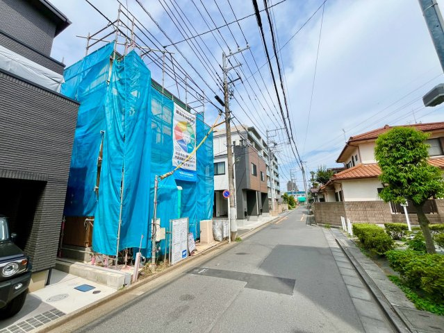 【仲介手数料無料】朝霞市本町1丁目の前面道路含む現地写真|前面道路含む現地写真です