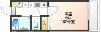 ソレイユ中野Ⅰの間取り