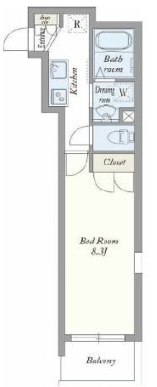 RIS弐番館 の間取り